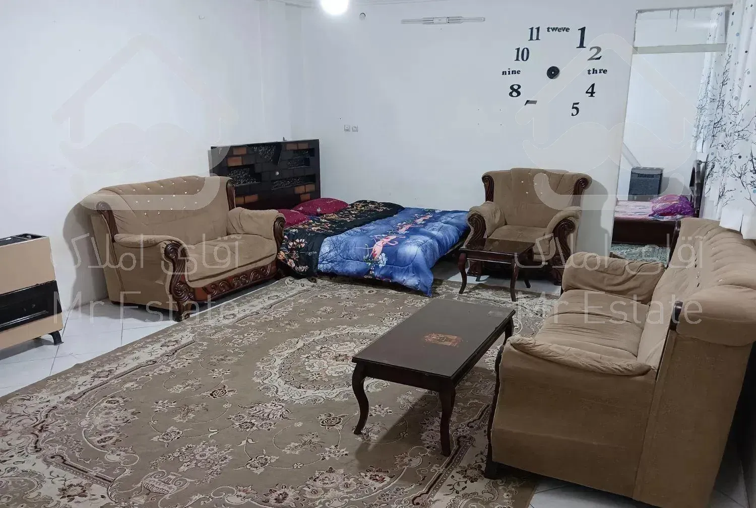 آپارتمان مبله یک خوابه