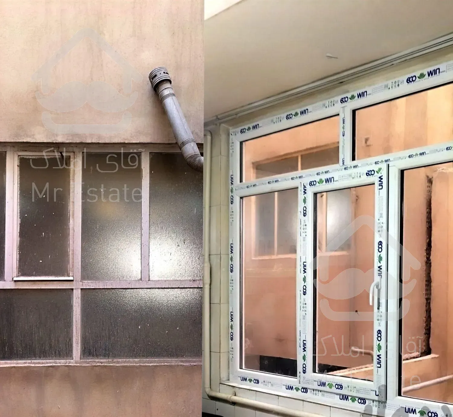 درب و پنجره دوجداره و توری