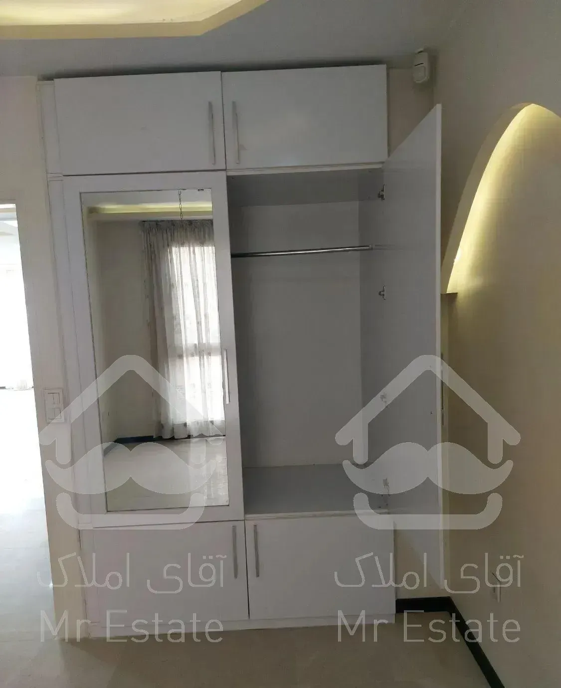 جماران ۹۵ متر دوخواب غرق نور