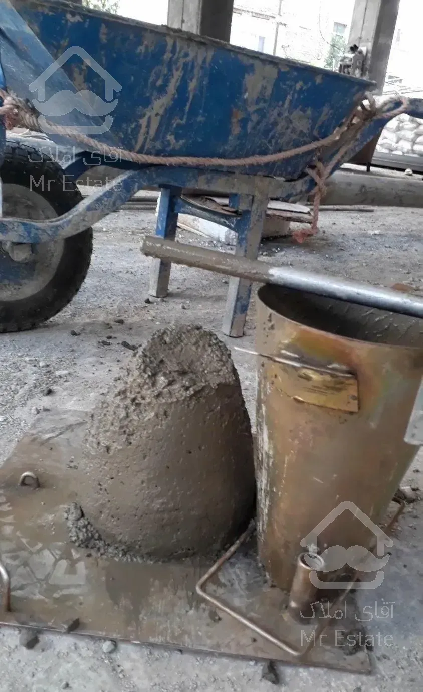 آزمایشگاه بتن. تست بتن وجوش.خاک.میلگرد