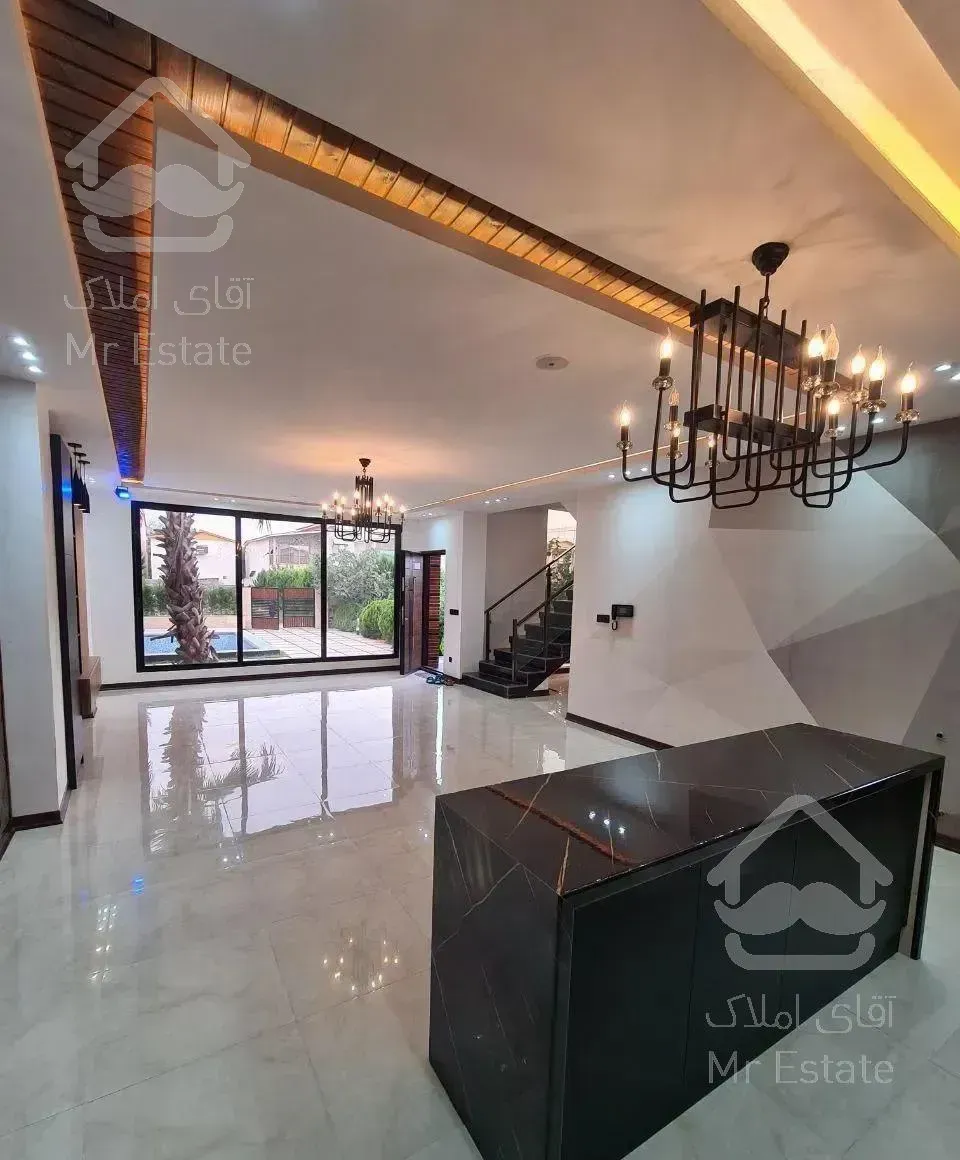 ویلا ۳۰۰مترزمین،استخر،پلاک ۱جنگل،خوش آب و هوا