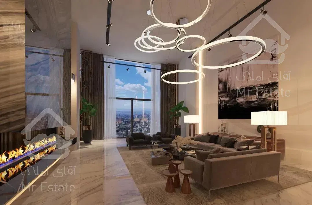 بوکان آپارتمان530متر/ویلای شما در بام تهران/80تراس