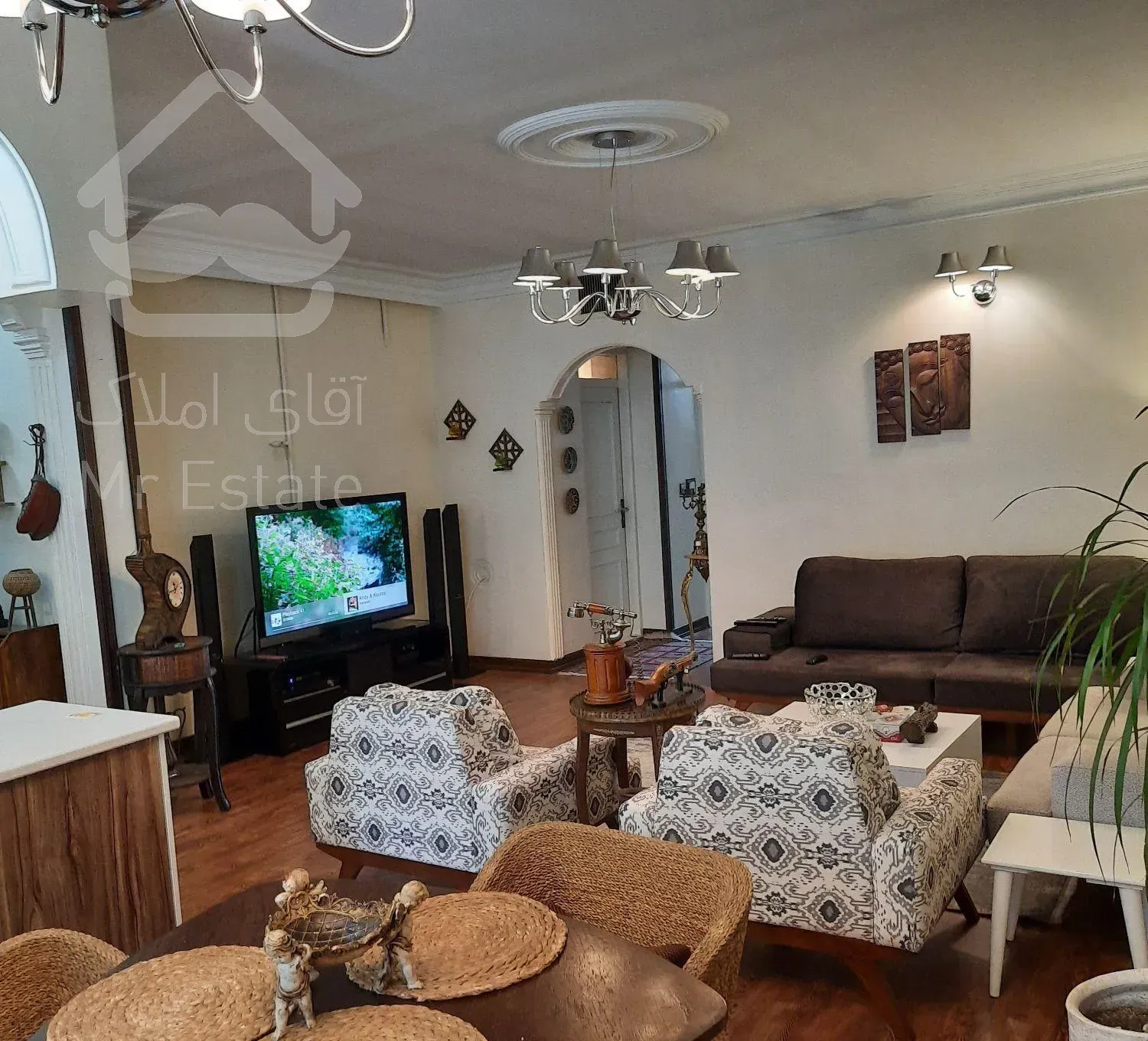 فروش آپارتمان ۹۶ متری ۲ خوابه بازسازی فول غرق نور