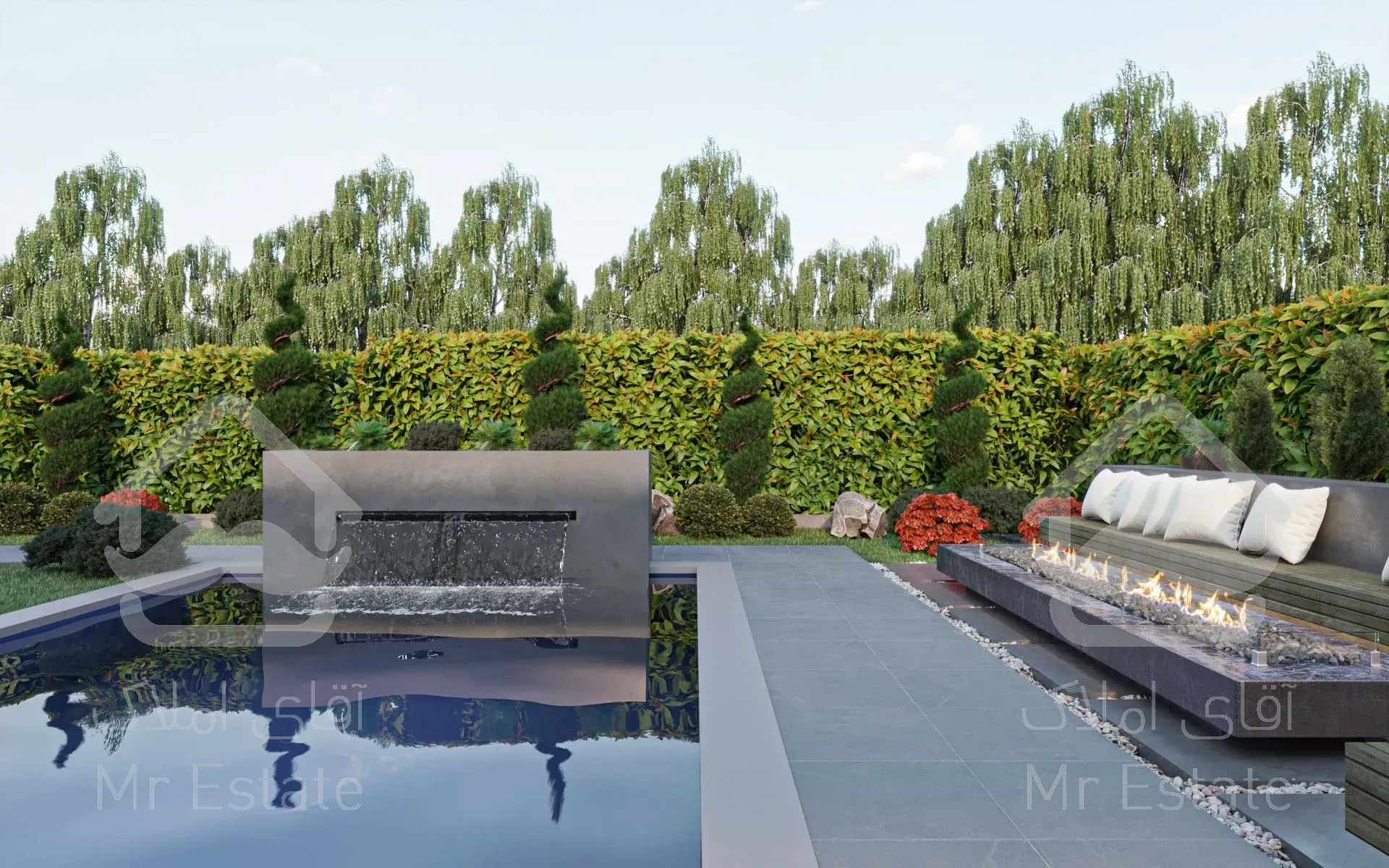 بازسازی ویلا,طراحی و اجرای ابنیه مختلف