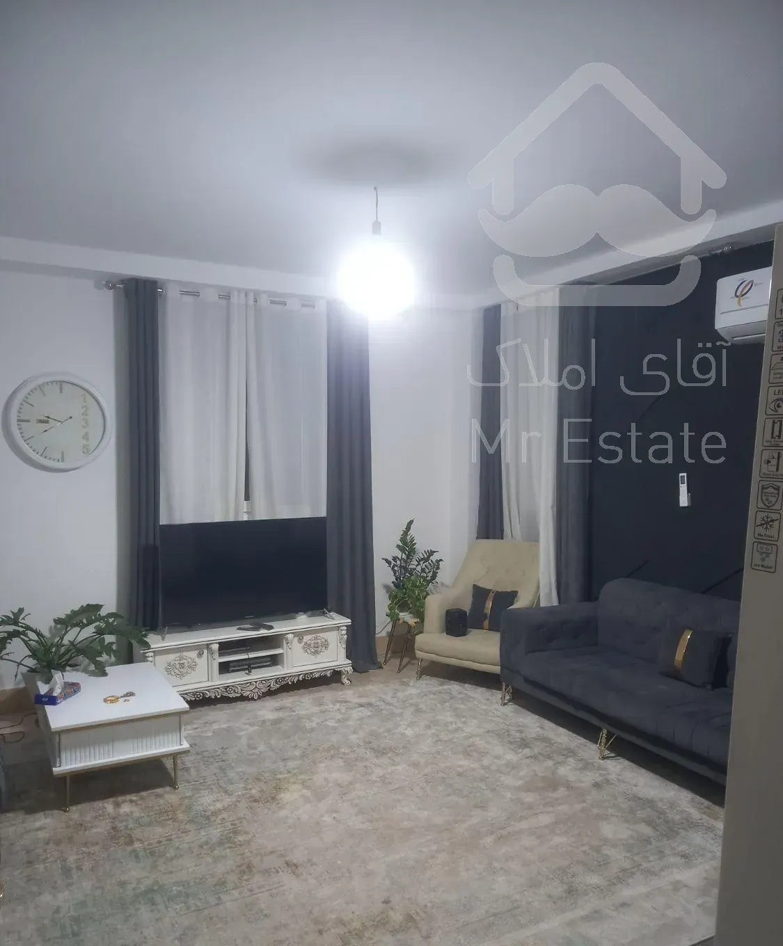 فروش آپارتمان ۷۹ متری ۲ خوابه طبقه ۳ . درگهان