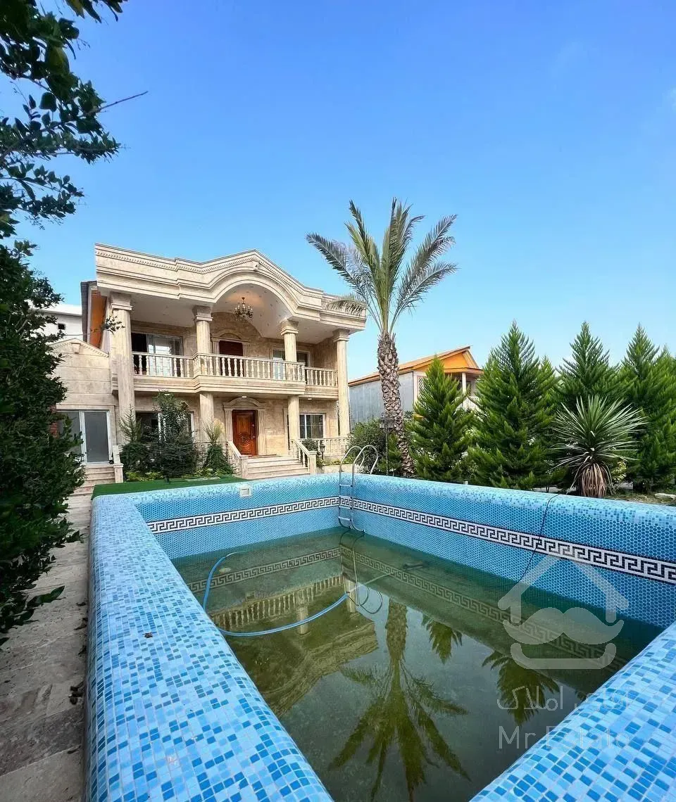 استخر ۴فصل//دوبلکس نماکلاسیک جنگلی شهرکی