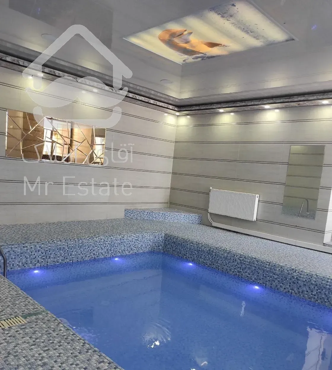 اجاره روزانه باغ ویلا استخر داخل. ابگرم.اول شاندیز