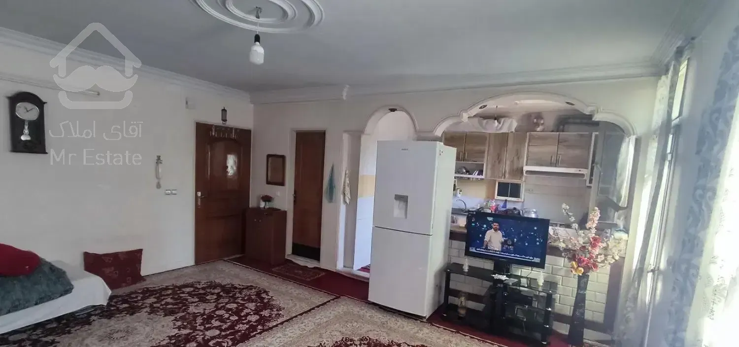 ۶۶ متر غرق در نور خوش نقشه تک خواب