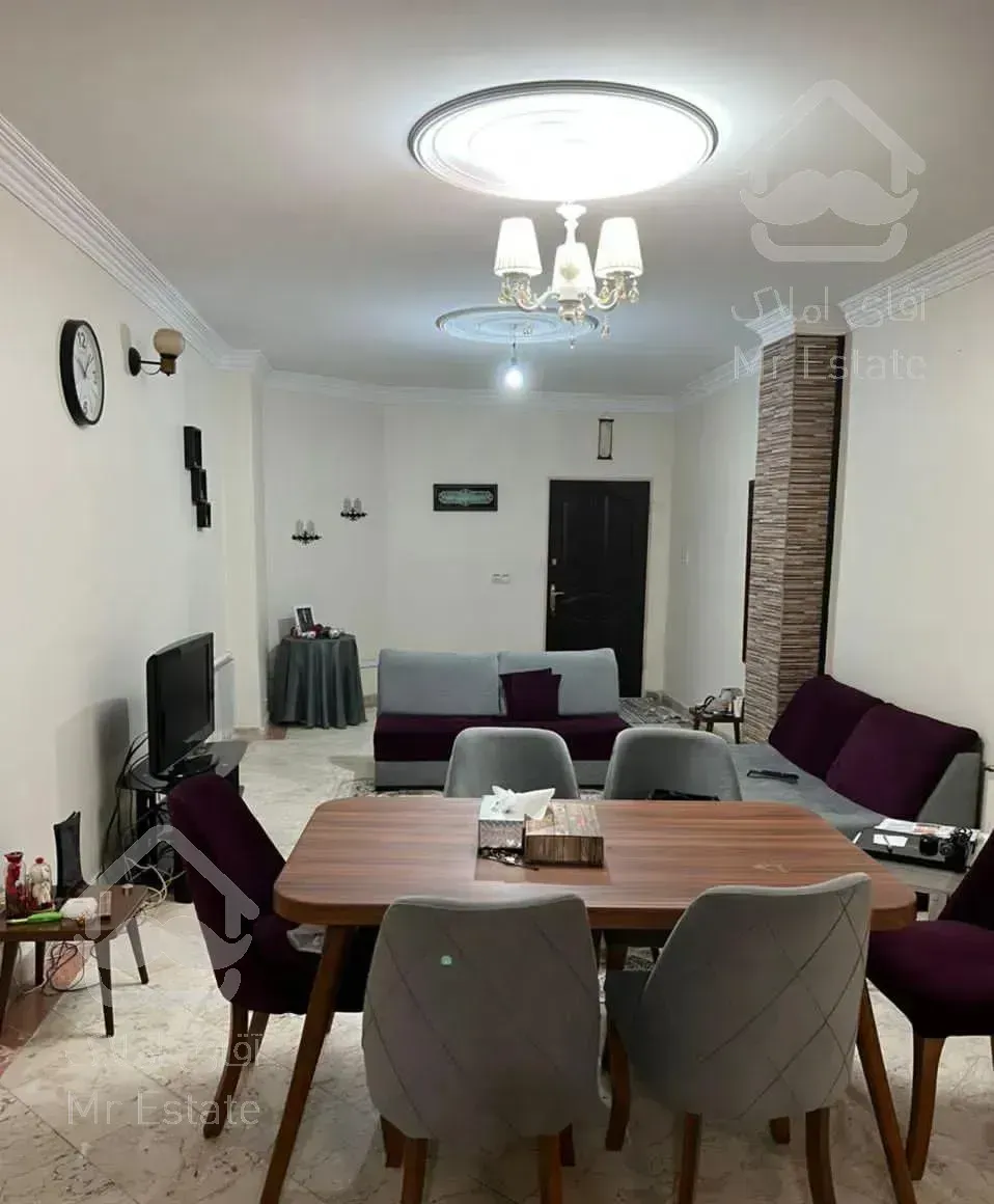 ۷۶ متر آپارتمان فول طوقانی  خوش نقشه