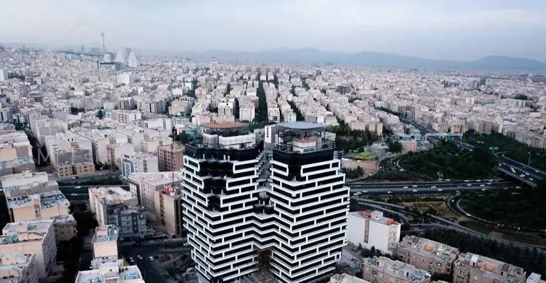 ۱۲۰ متر ویو ابدی غرب طبقه ۱۰ در برج های دوقلو میکا