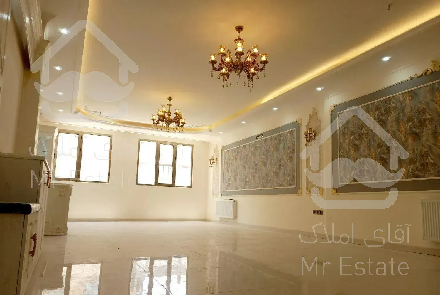 امامت ۹ واحد ۱۶۰ متر* فول صفر وان لوستر نصب