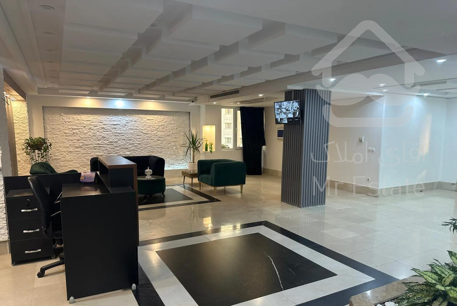 نیاوران پلاک طلایی ۱۷۳متر ۳خواب خوش نقشه شیک