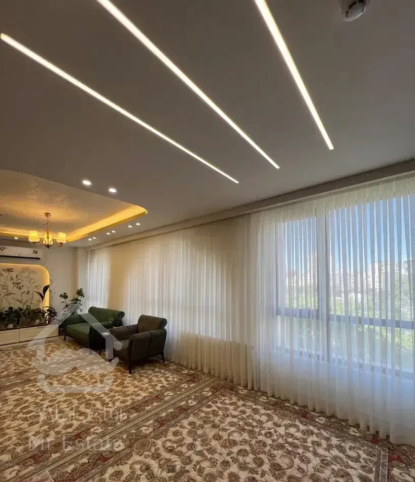 ۱۳۰ متر ۳ خوابه سالن پرده خور/غرق نور/حرم امام رضا