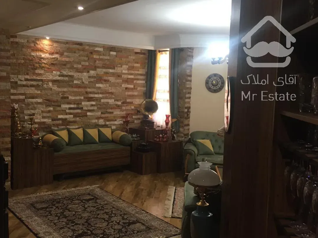 ۷۹مترآپارتمان/ لوکس وخوش نقشه/ پرده خور فول* شهران*