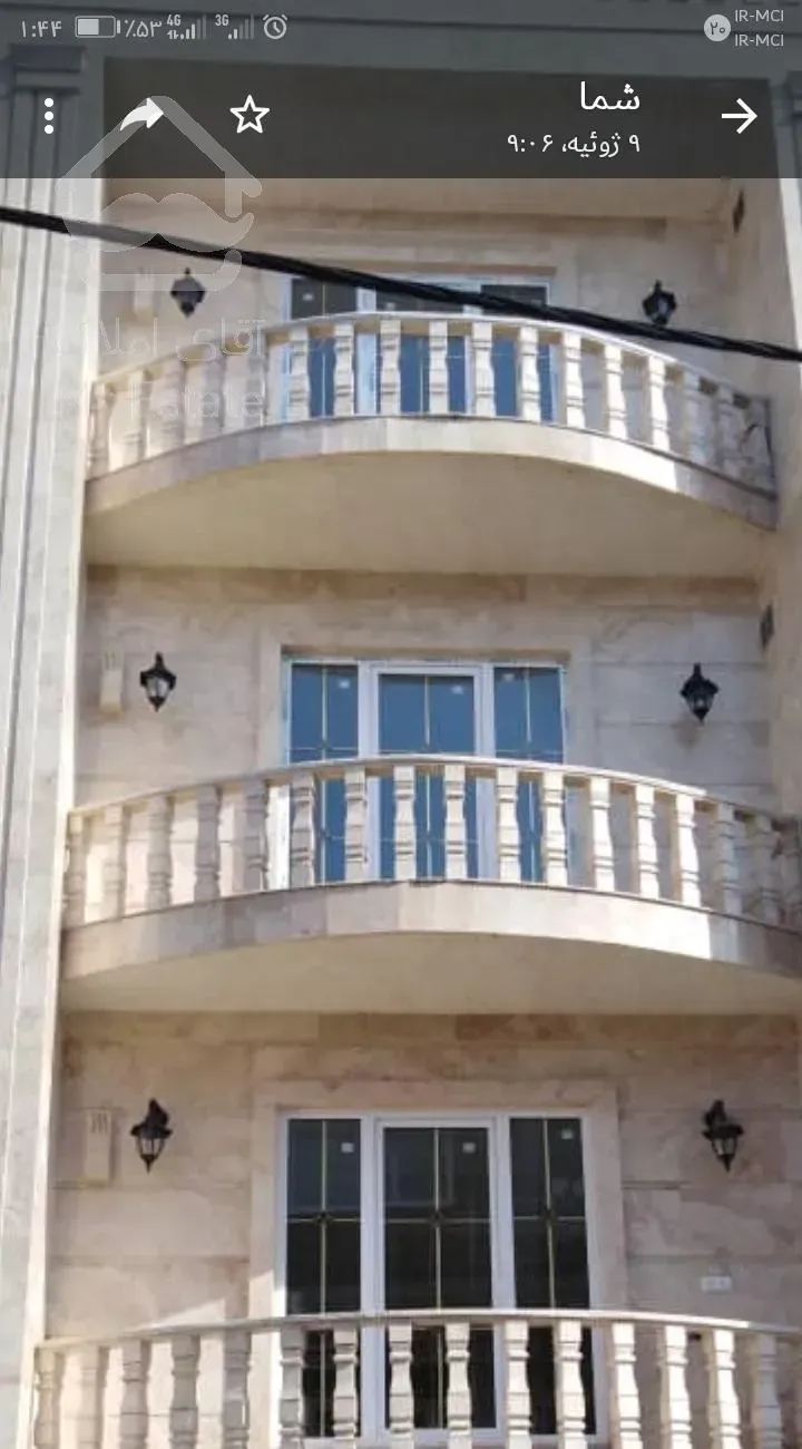 اجاره آپارتمان ۸۶ متری ۲ خوابه طبقه ۲