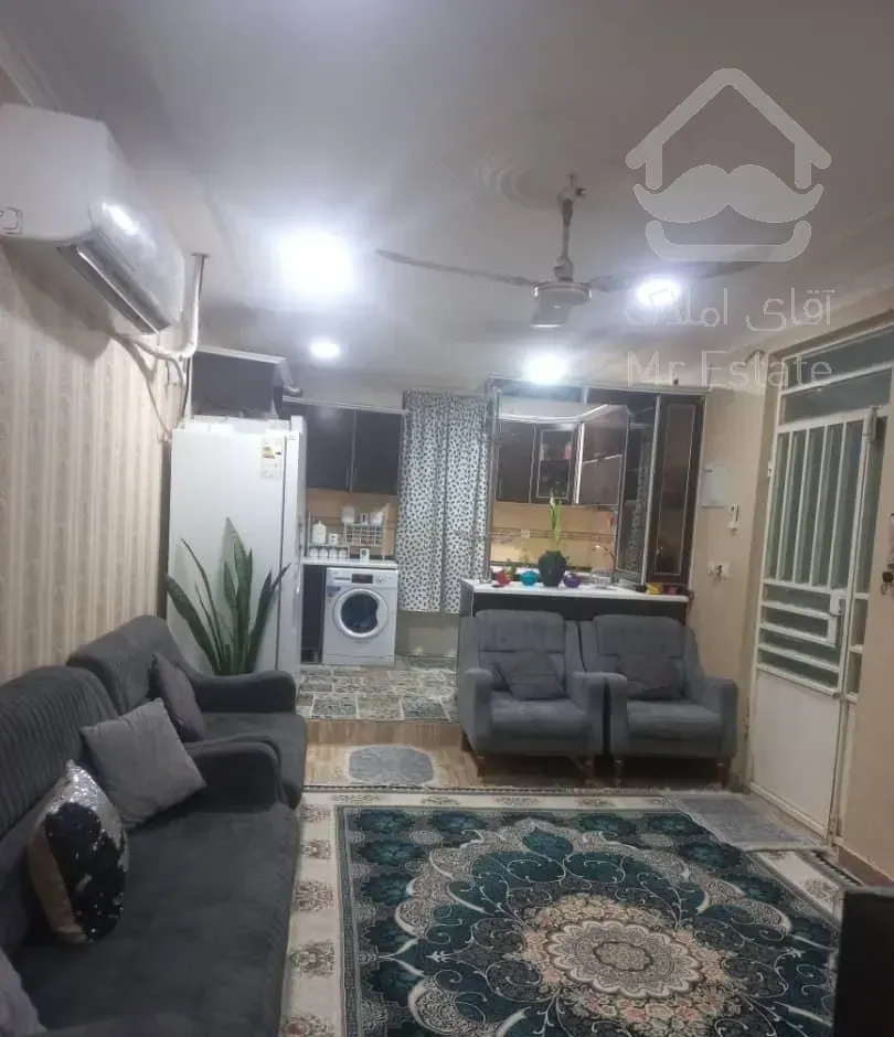 فروش آپارتمان ۶۸ متری ۲ خوابه طبقه ۱