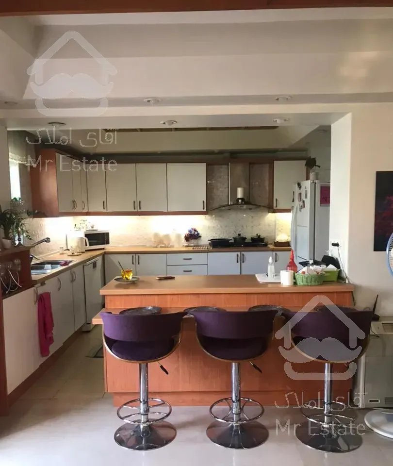 ۱۹۶ متری در قلب دروس  با ۳ طرف نور