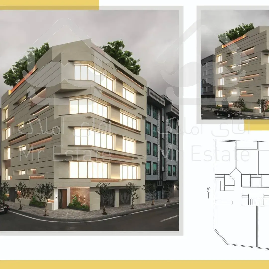 آپارتمان دونبش ۱۲۰متری