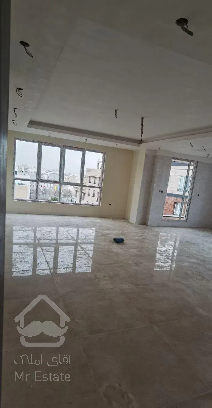 110 متر 2 خواب کلید نخورده حشمتیه - معلم