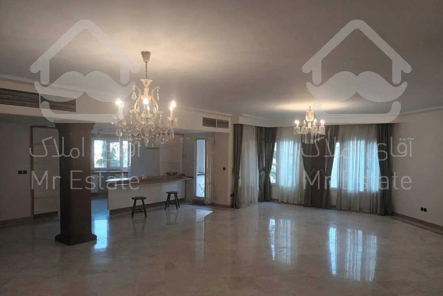 آپارتمان،۲۱۵ متر، ۳ خواب، تاپ لوکیشن الهیه