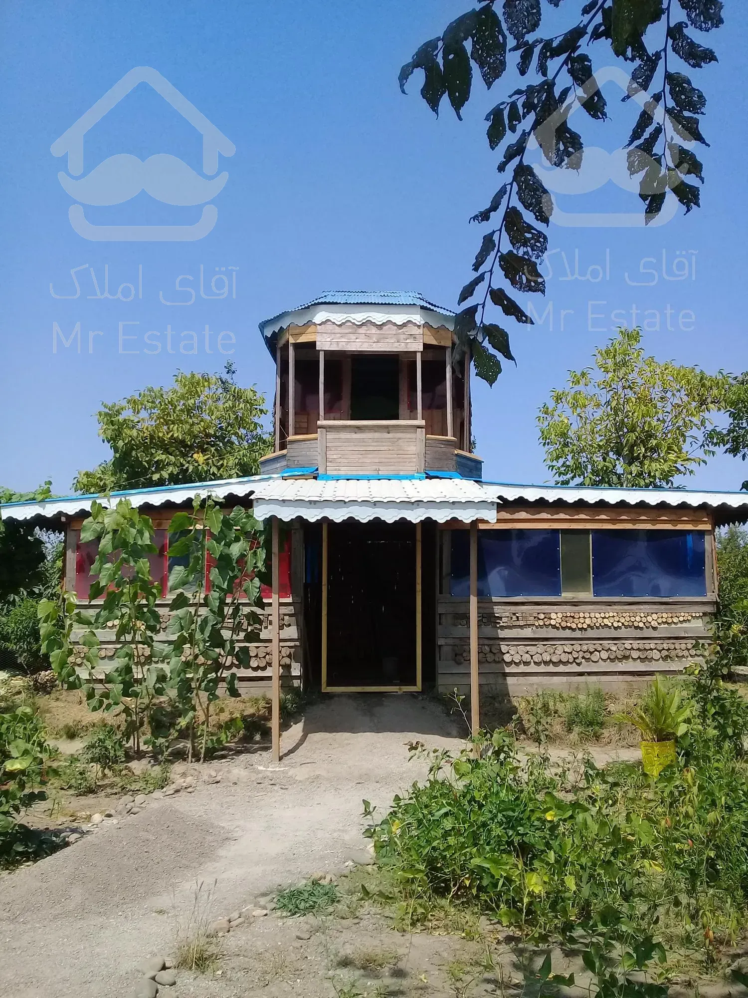 ویلا کلبه چوبی نراد ساخت شمال گیلان