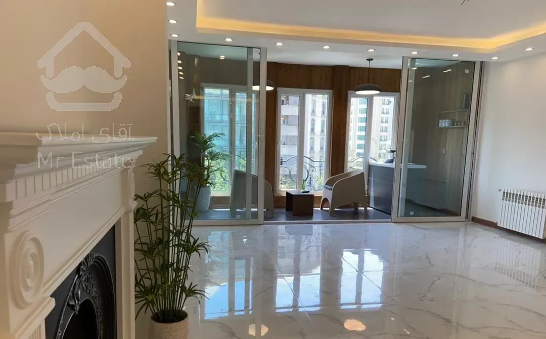 ۱۹۵ متر/دو پارکینگ /فول فرنیش/بالای کاج/قابل تهاتر