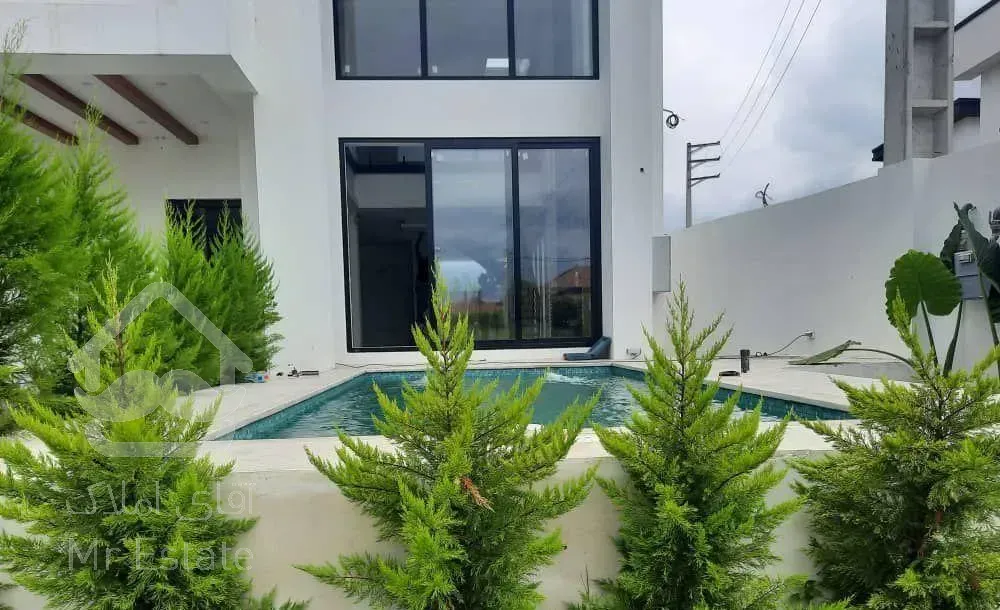 نوشهر/۴۳۵ متری/چهارخواب/استخرروباز/شهرکی