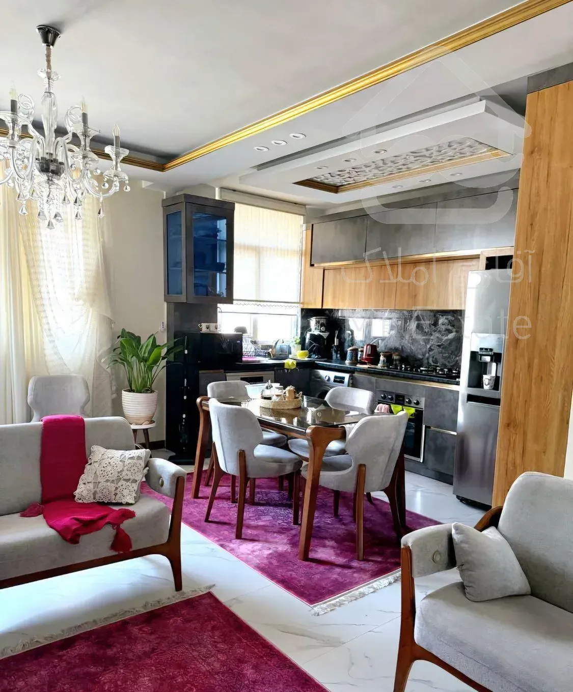 کشواد ۷۷متر ۲خواب تک واحدی فول بازسازی خارج طرح