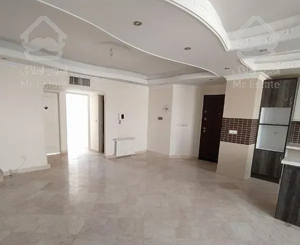 105 متر 2 خواب  6 ساله سالن پرده خور 10 واحدی