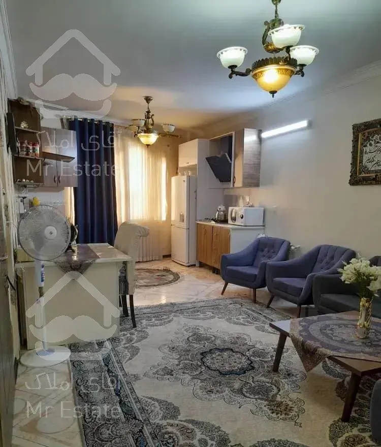 اپارتمان ۵۲ متری ۲خواب خوش نقشه