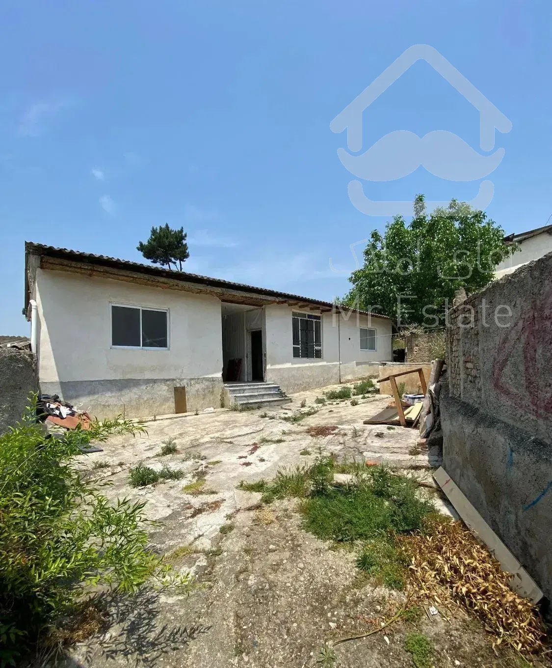 فروش خانه ویلایی کلنگی 453 متر در روستا شهید آباد