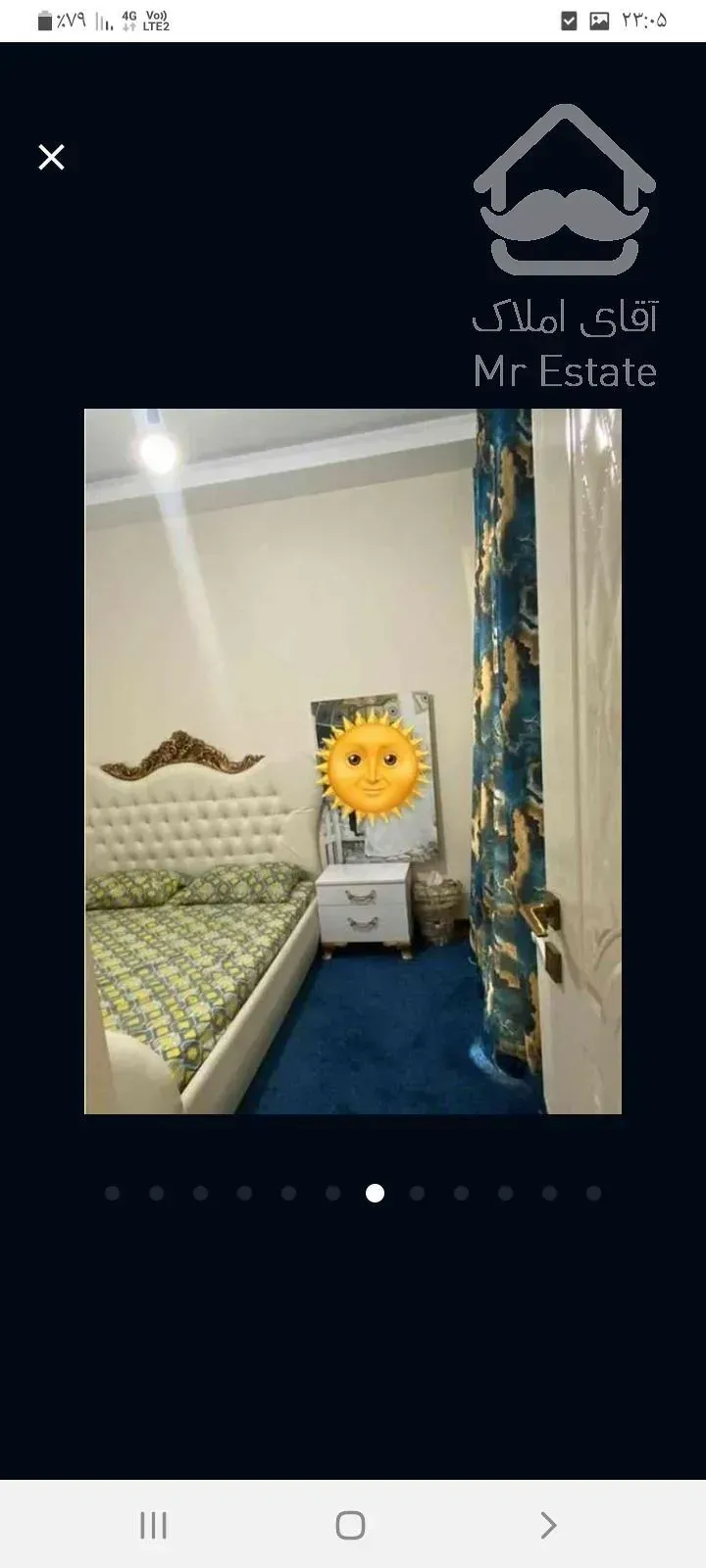 آپارتمان ۱۲۰ متری سه خواب طبقه پنجم