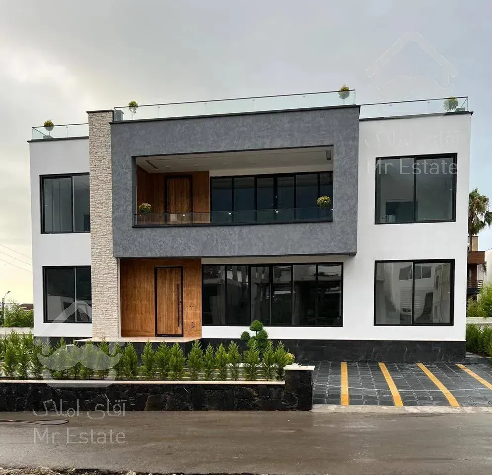 ویلا باغ جنگلی مدرن/استخر دار/دیلان