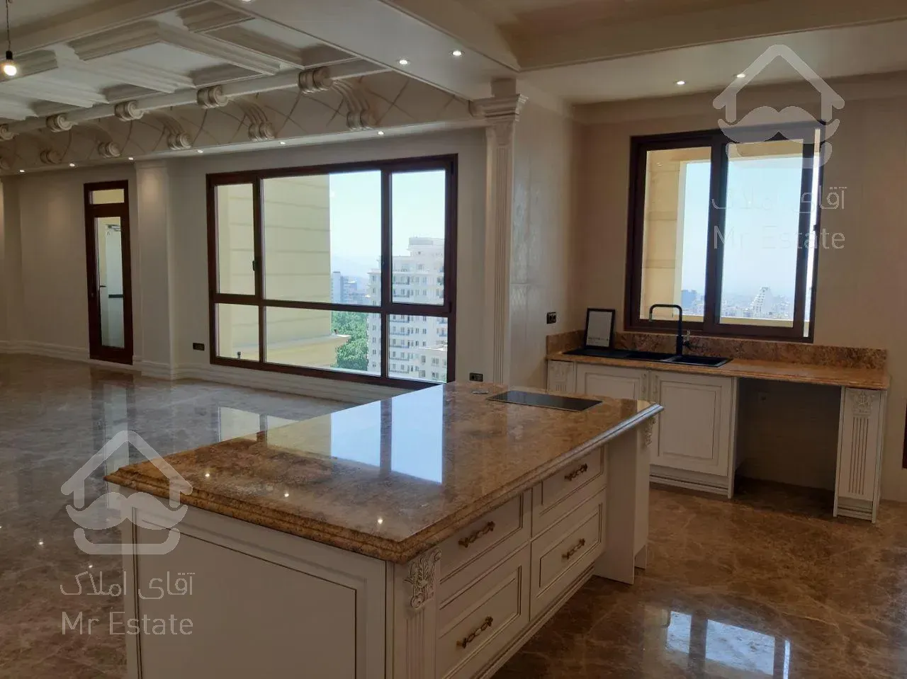 رهن و اجاره آپارتمان ۲۴۰ متری ۳ خوابه اقدسیه فول