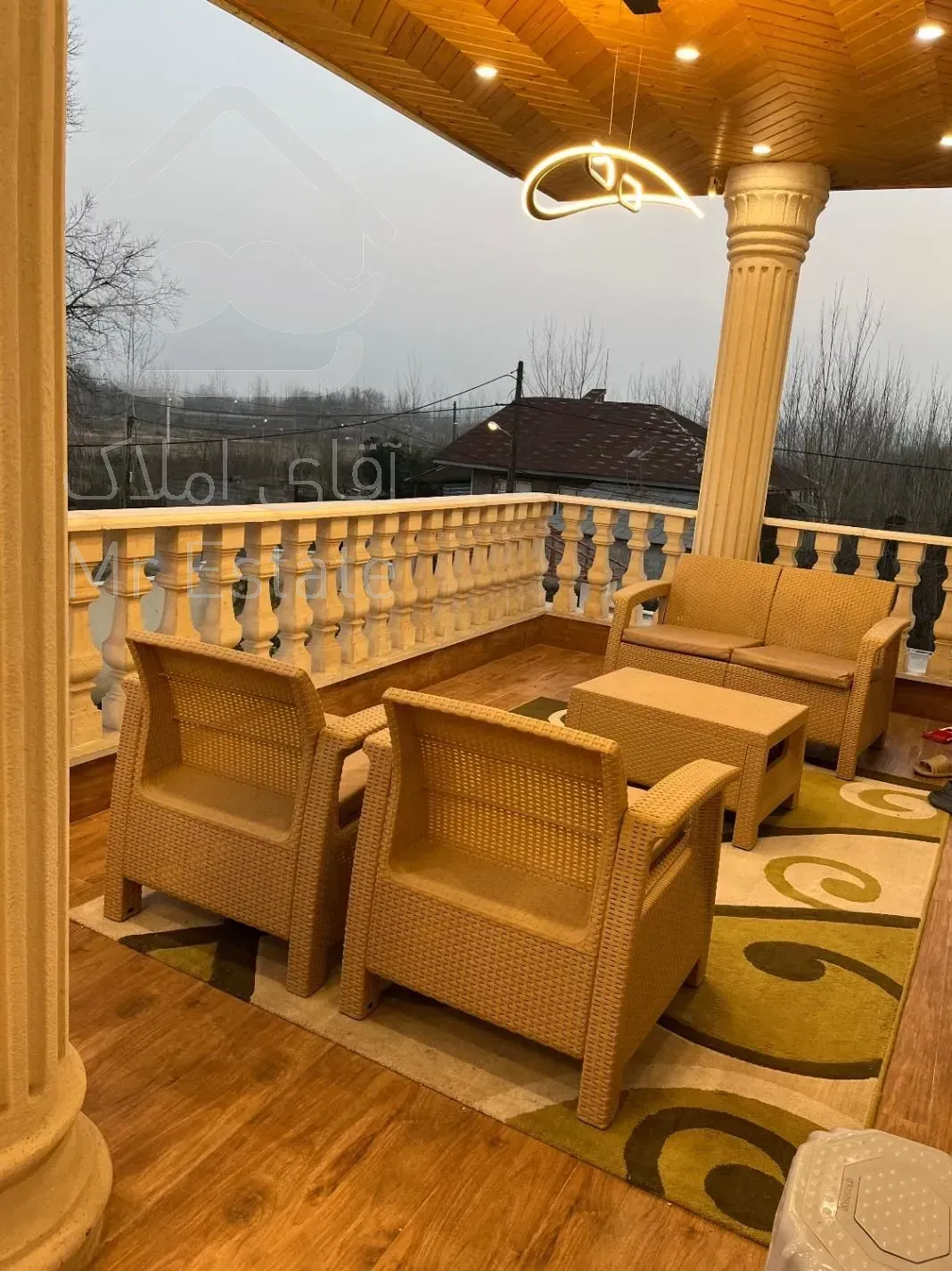 فروش ویلا باغ دوبلکس تراس دار جاده فومن رشت