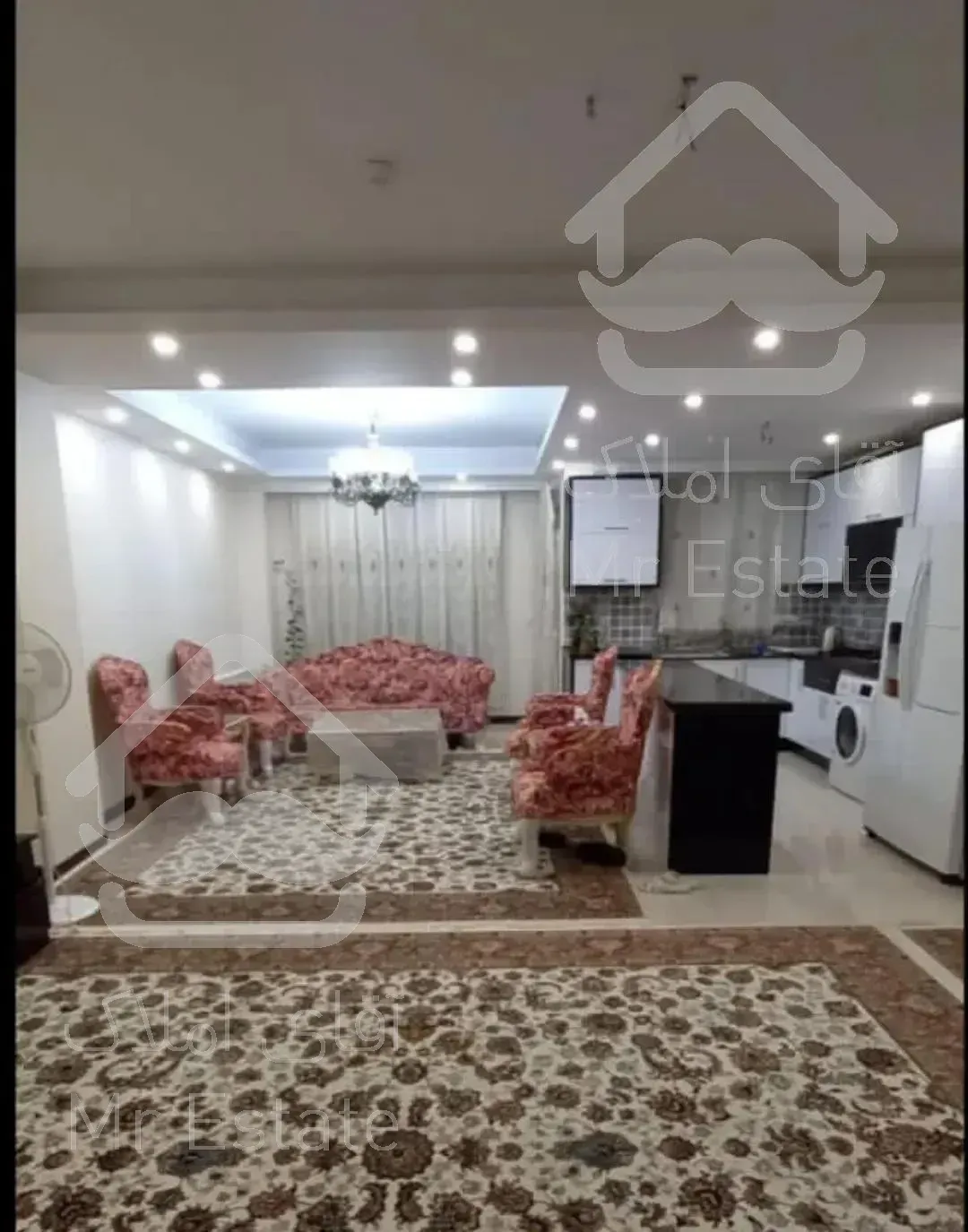 آپارتمان۱۰۷متری۲خواب/مشابه کلید نخورده(شمس آباد)