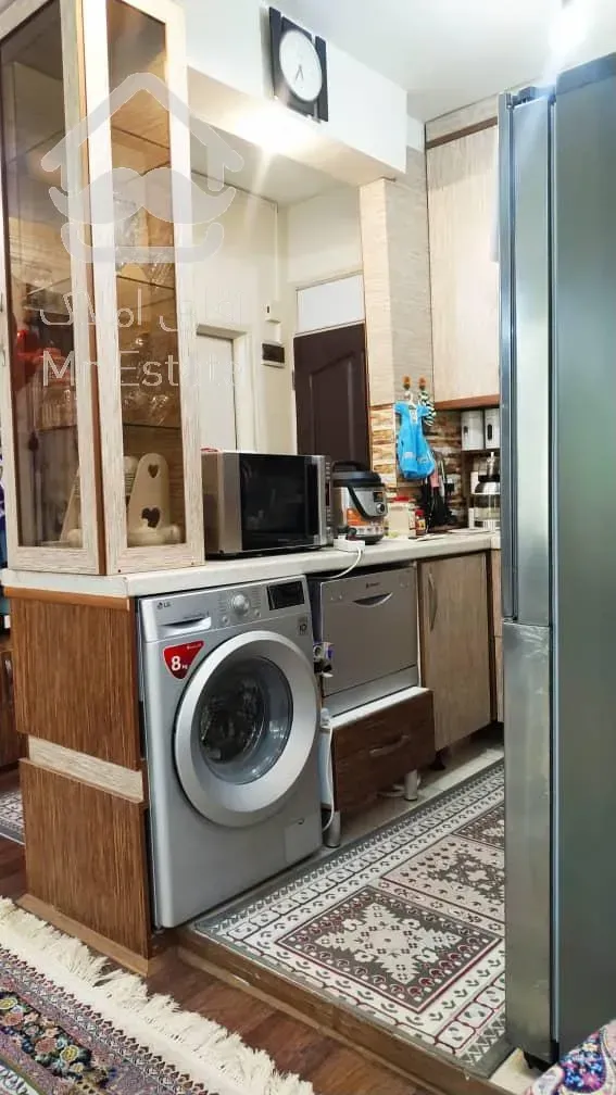 ۶۵متر دوخواب فول امکانات سالن‌پرده خور اشرفی اصفهانی