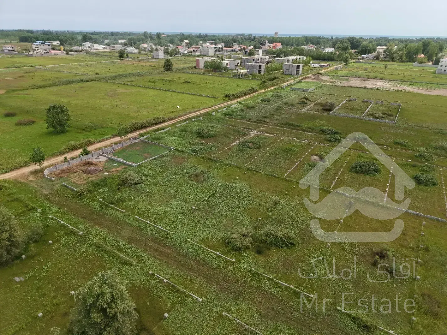 زمین سرمایه گذاری و قابل ساخت درشرق گیلان کناردریا