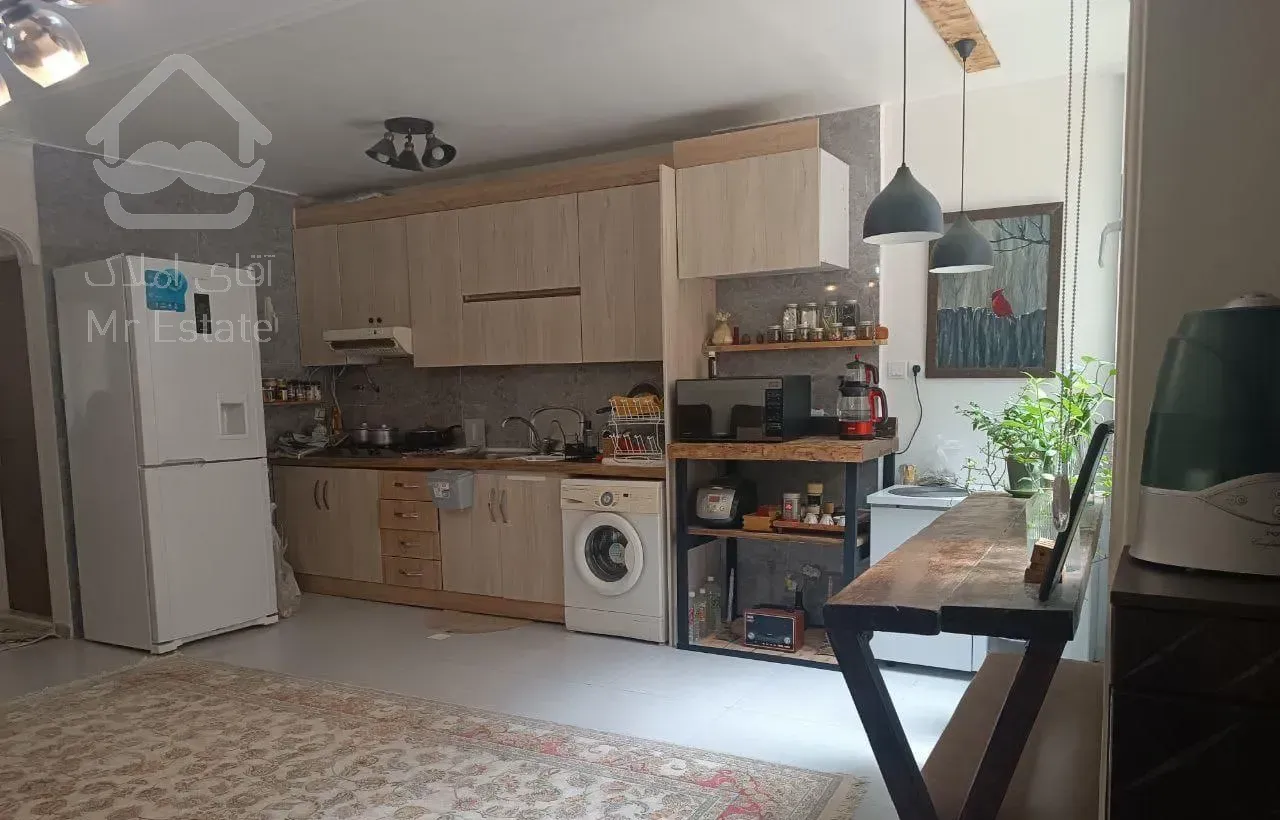 ۶۴متر/۲خواب/فول باسازی/اصلی/نما سنگ