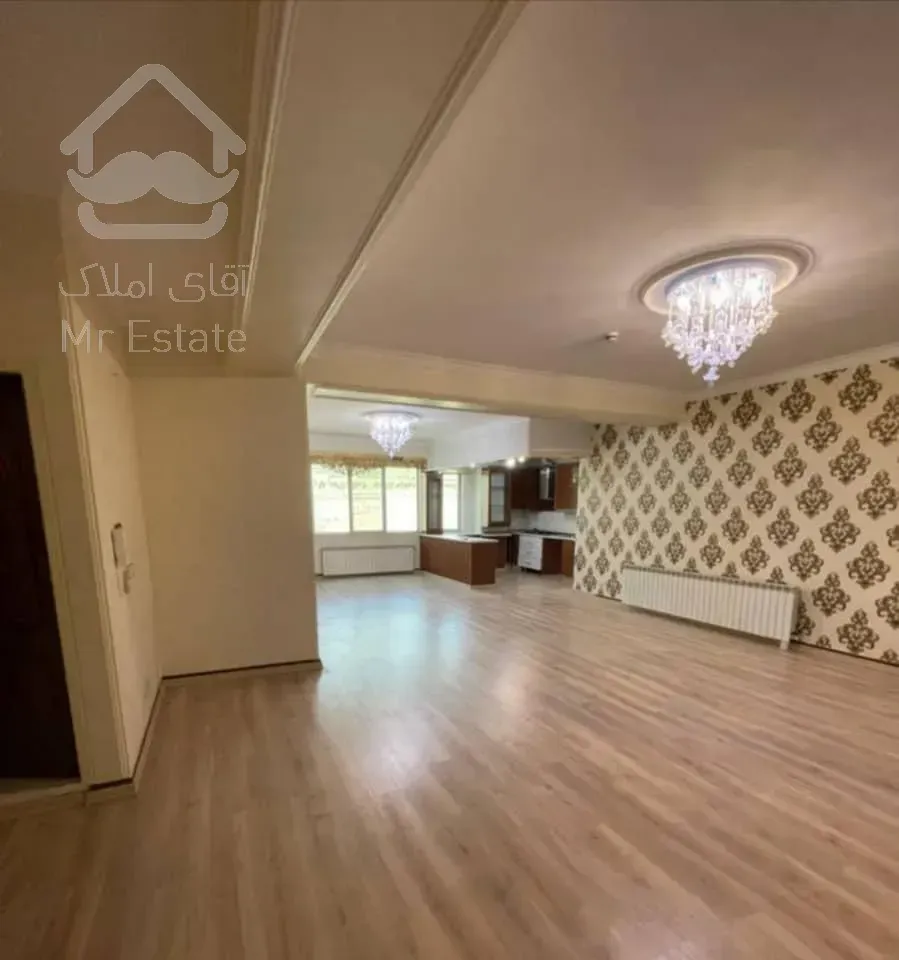 ۱۴۲ متر ۳ خواب برج باغ محدوده دریاچه چیتگر