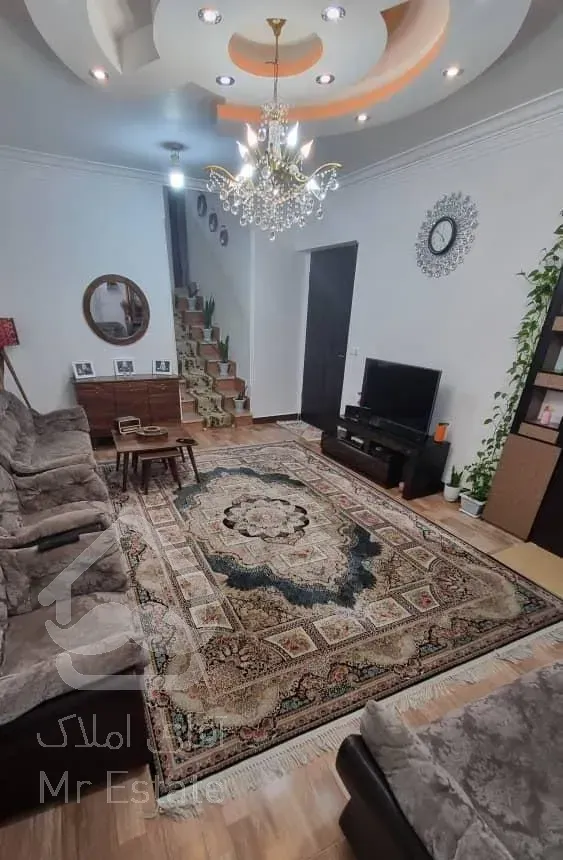 دوبلکس ویلایی۱۰۰متری دو خواب با پارکینگ