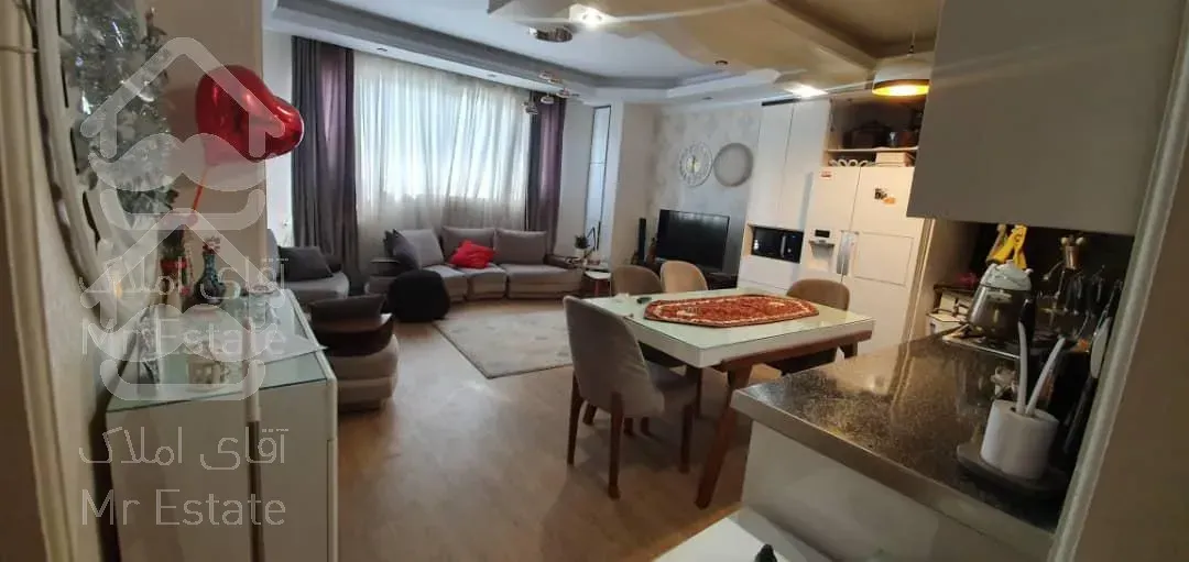 ۷۰متر دوخواب سالن پرده خور فول امکانات پونک