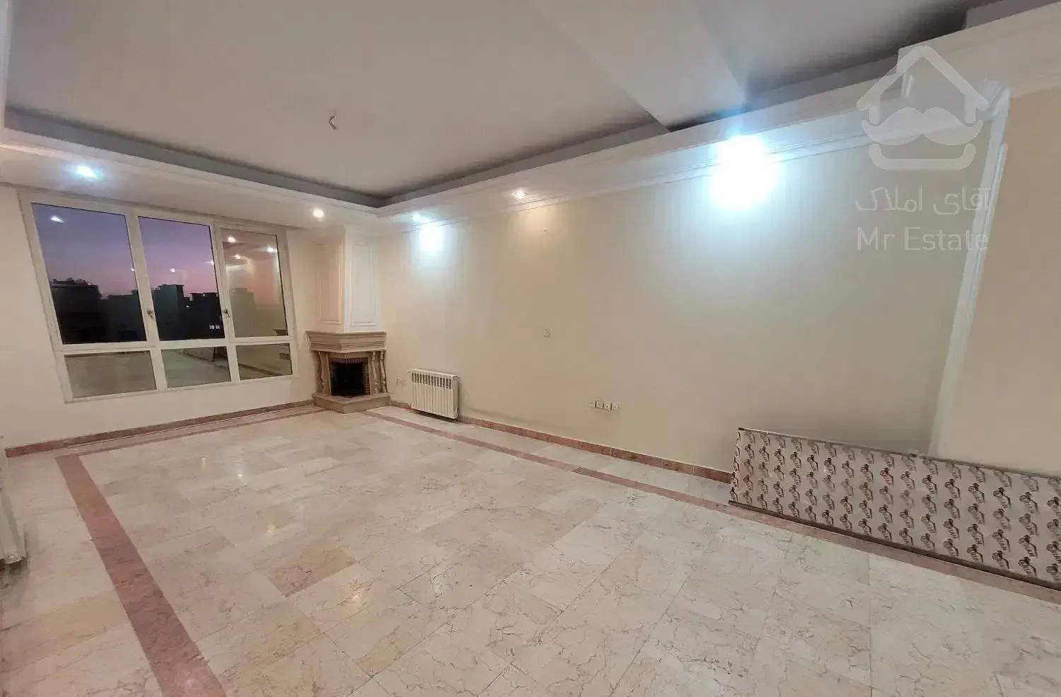 ۱۰۵ متر دوخواب سالن پرده خور،باغ فیض