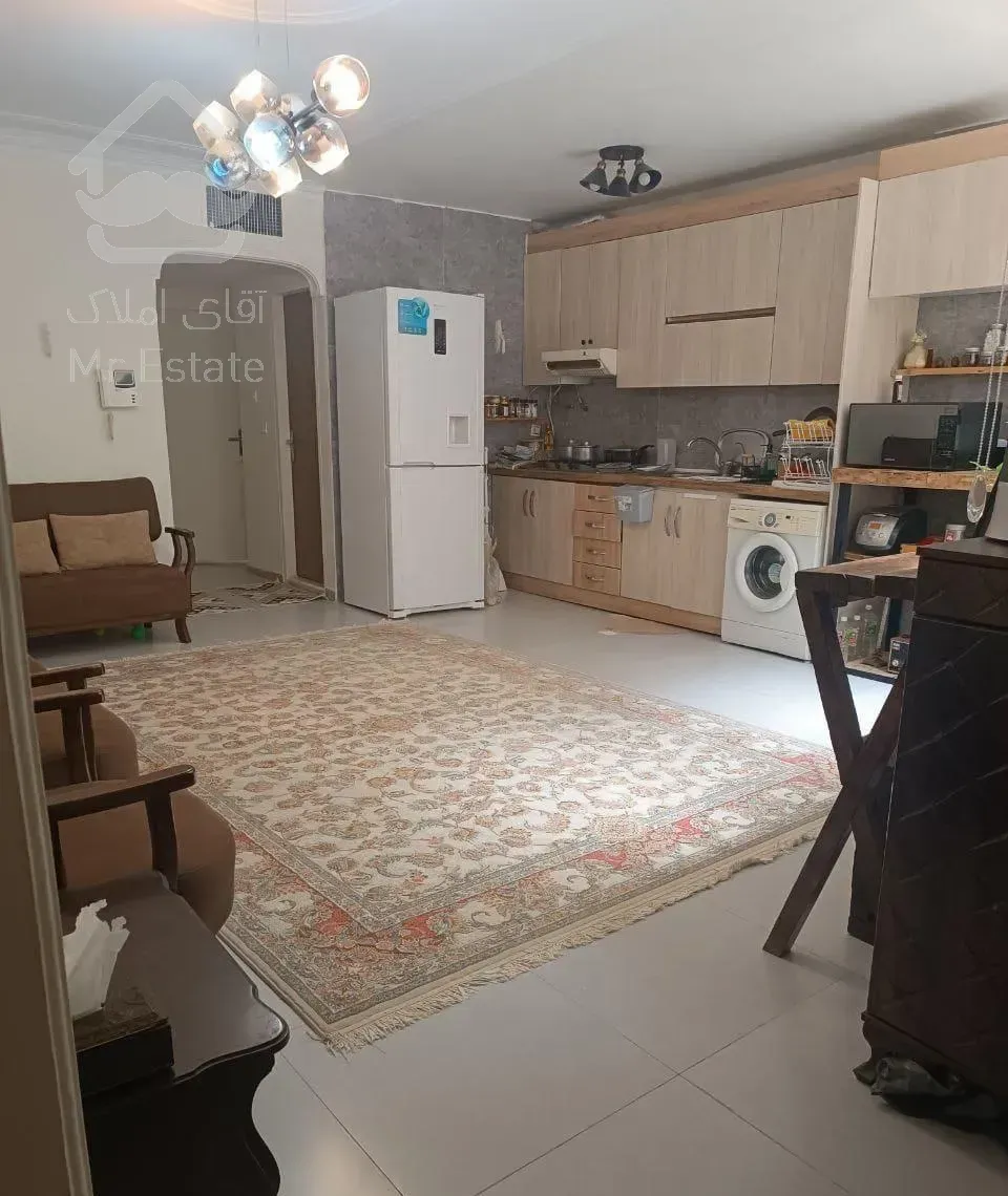 ۶۴متر/۲خواب/فول باسازی/اصلی/نما سنگ