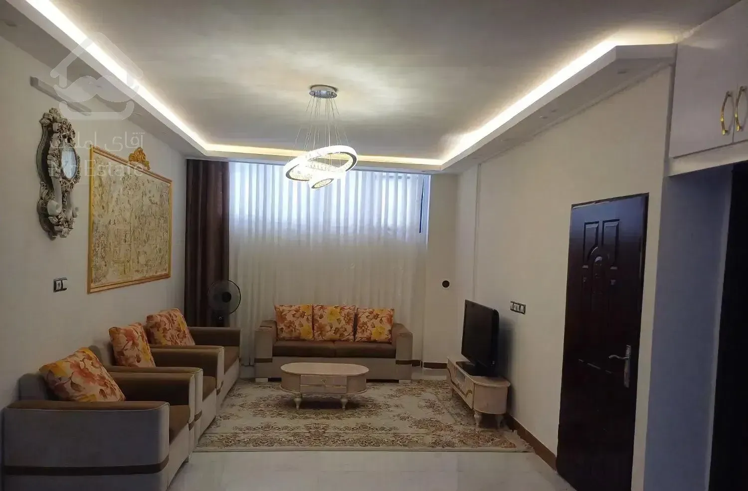 آپارتمان شیک/با تمام وسایل زندگی/نزدیک به مترو