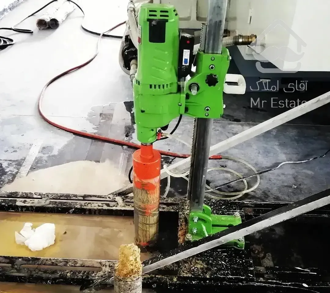 کرگیر کرگیری سوراخ کردن بتن  کاشت میلگرد