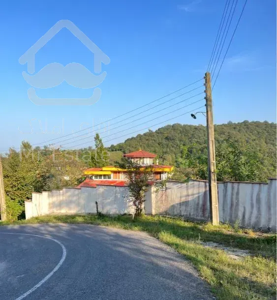 ۱۵۵۰ متر باغ ویلا (جنگلی) با چشم انداز دریا