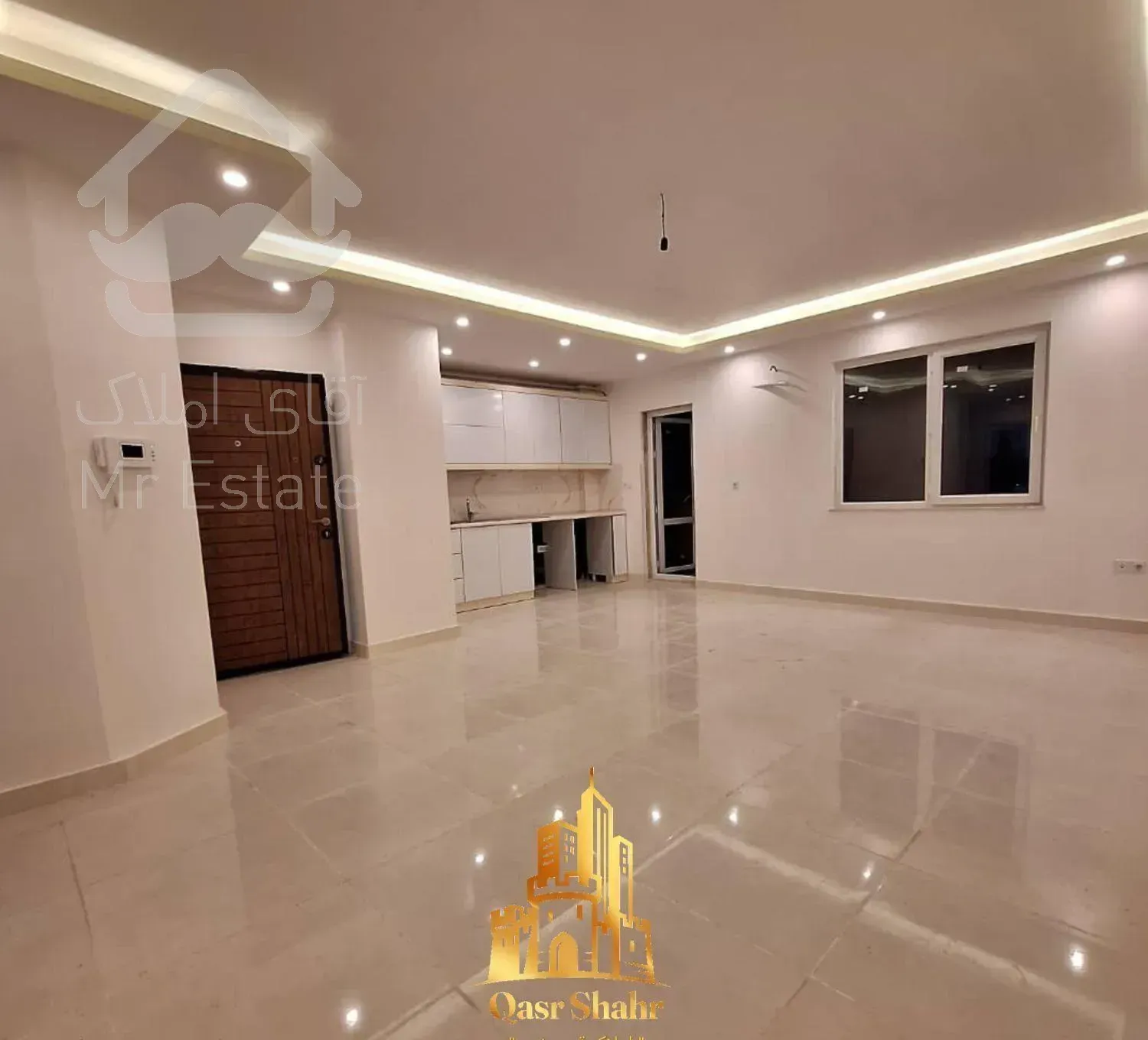 املاک قصر // آپارتمان نوساز // ۸۶ متری