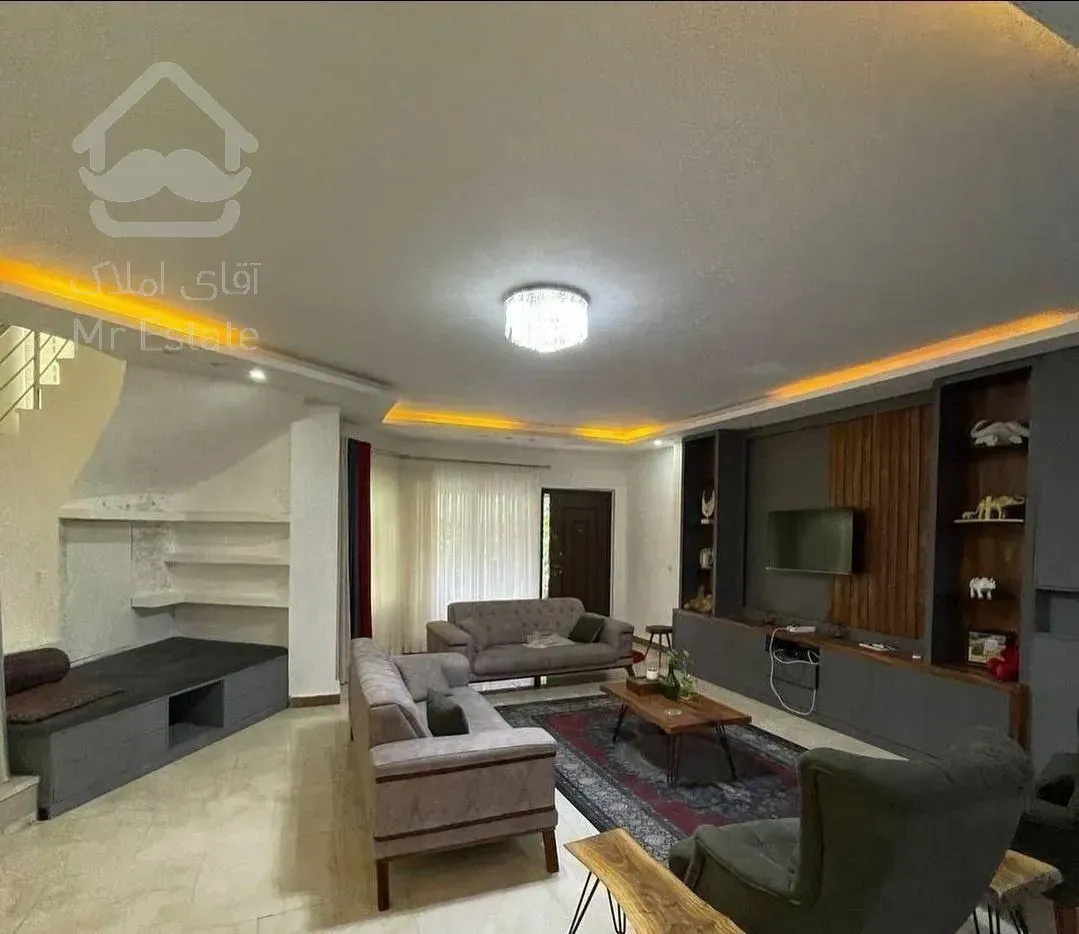 ویلاباغ مبله 260متری سند تک برگ شهرکی رو به جنگل