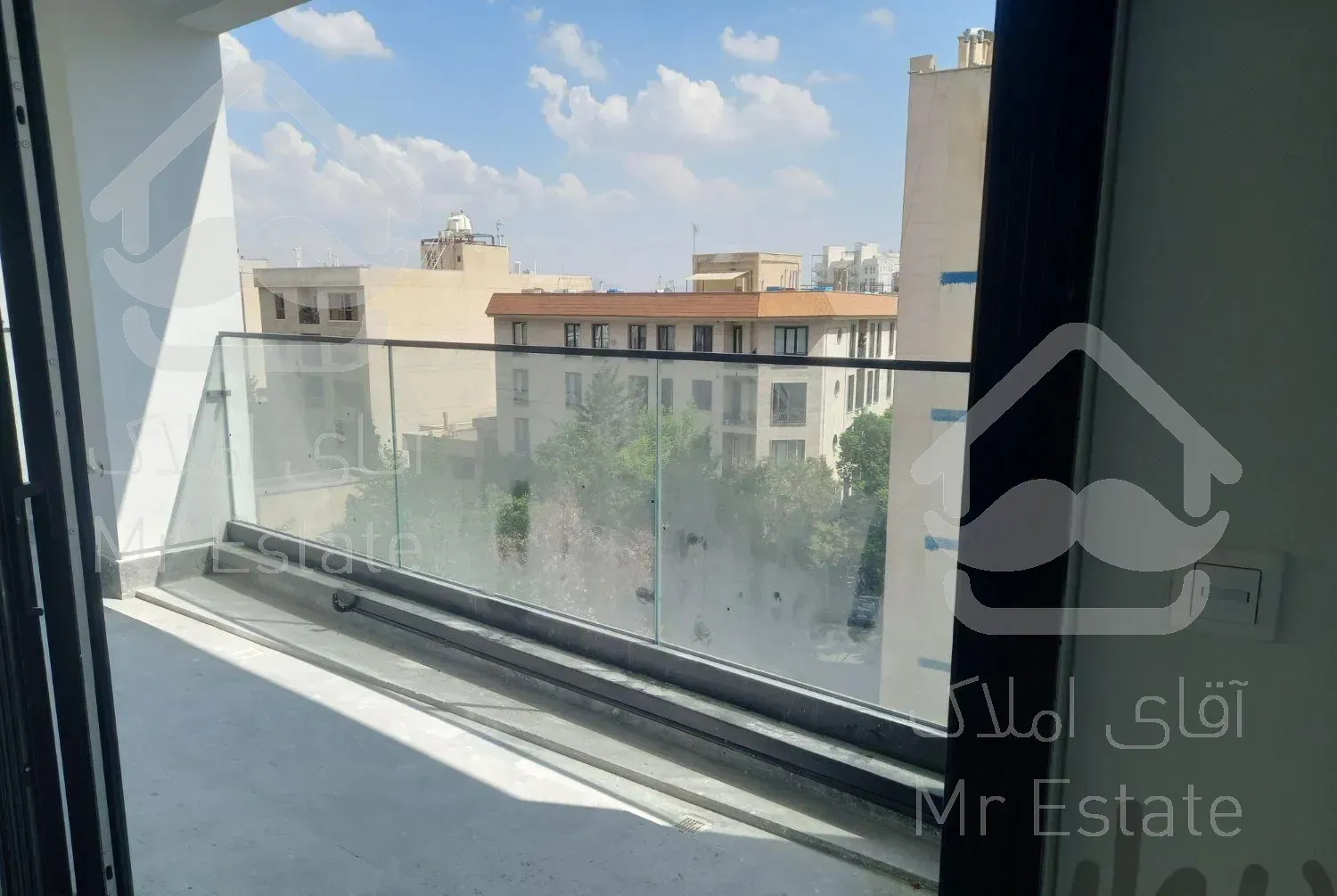 نرده شیشه‌ای پارتیشن سکوریت کابین دوش لمینت حمام